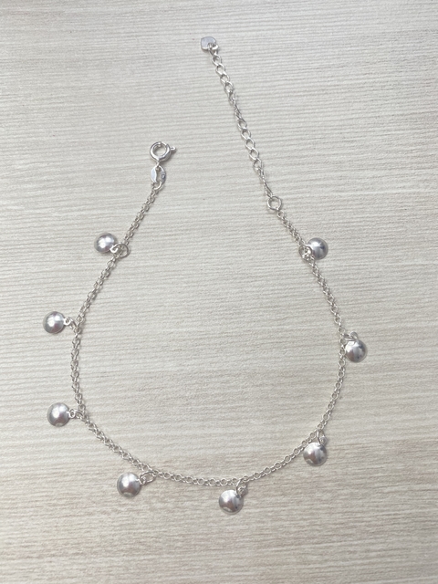 Tornozeleira Medalhas Ovais