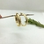 Trio de argolas riscadas - loja online