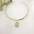 Chocker Letras perolizadas - loja online