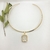 Chocker Letras perolizadas - comprar online