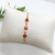 Pulseira bolinhas vermelhas - comprar online