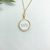Colar paz acrilico - comprar online