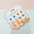 6 pares de aretes mini ositos - comprar en línea