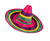 Sombrero Mexicano Multicolor Cotillón X100 en internet