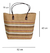 Bolso Playero Grande Combinado Con Manija - comprar online