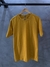 CAMISETAS LISA MOSTARDA