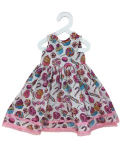 Vestido Doces Rosa