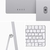 iMac 24″ 4.5K Chip M1/8C CPU/8C GPU/8GB/256GB-plata en internet