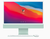 iMac 24" Retina 4,5K Chip M1 Apple CPU 8 núcleos GPU 7 núcleos 256 GB Verde