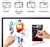 MONITOR SAMSUNG ( pantalla táctil ) FLIP 2 WM65R 65IN 4K DIGITAL FLIPCHART - comprar online