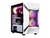 Computadora de escritorio personalizada para juegos Velztorm White Gratix (Intel i5-10400F de 6 núcleos, GeForce RTX 3050, 16 GB de RAM, SSD PCIe de 1 TB, Wifi, USB 3.2, HDMI, Bluetooth, Win 10 Home)