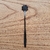 Cuchara Larga Flor Negra - comprar online