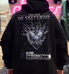 PAIN OF YESTERDAY BLACK OVER