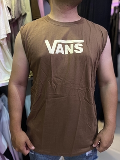 Sin Mangas Vans Brown - comprar online