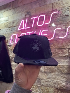 Gorra Celtics Plana Negra
