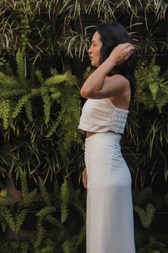 saia amarração off white - comprar online