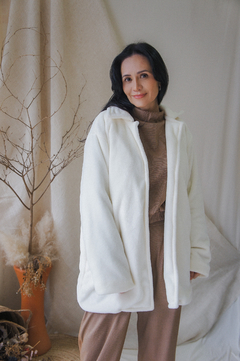 casaco off white - comprar online