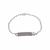 PULSEIRA CHAPA INFANTIL COROA PERSONALIZADA