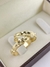 Par de Aliança Ouro 18k-750 4mm Vintage - comprar online
