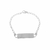 PULSEIRA CHAPA INFANTIL 2 CORAÇOES PERSONALIZADA