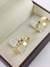 Par de Aliança Ouro 18k-750 4mm Vintage