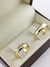 Par de Aliança Pinheiros 4mm Ouro 18k-750