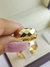 Par de Aliança Ouro 18k-750 8mm- Facetada Meia Cana na internet