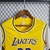 Lakers #23 LeBron James Amarela Feminina - comprar online