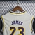 Lakers #23 LeBron James Branca Feminina - Mestre dos Mantos - Camisas de Time