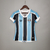 Camisa Grêmio I 21/22 - Feminina Torcedor - Azul, Preto e Branco - comprar online