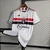 Camisa São Paulo I 23/24 - Masculino Torcedor - Branco e Vermelho - Mestre dos Mantos - Camisas de Time
