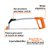 Arco 12" profesional tubular de acero para segueta, Truper 10234 en internet