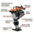 Bailarina compactadora 5.5 HP, motor Honda GX160, Truper - comprar en línea