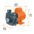 Bomba centrifuga para agua de 1/2 HP, Truper 100388 - comprar en línea