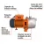 Bomba electrica tipo jet para agua, acero inoxidable, 1 HP 13559 en internet