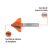 Broca para router, corte en "V", 1-1/8", Truper 102719 en internet