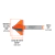 Broca para router, corte en "V", 1-1/8", Truper 102719 - FERRETERIAS CORESI