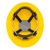 Casco de seguridad ala ancha, amarillo, Truper 10566 - FERRETERIAS CORESI
