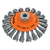 Carda tipo conico 5" alambre trenzado, eje M14, Truper 14189 - comprar en línea
