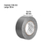 Cinta para ducto 50m x 48mm, espesor 0.16mm, Pretul 20530 - FERRETERIAS CORESI