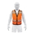 Chaleco seguridad reforzado naranja con bolsas, XG, Expert