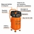 Compresor de aire libre de aceite, 30 L, 3 HP (potencia max) 18836 - tienda en línea