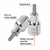 Dado punta corta bristol M6, cuadro 1/2, Truper 101293 en internet