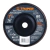 Disco 7" laminado respaldo plástico grano 80 centro 7/8"