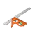 Escuadra 12" de combinación con punzón para marcar, Truper 14380 - comprar en línea
