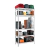 Estante metálico 5 repisas MDF cap. 35 Kg,180x40x90, PRETUL 29022