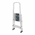 Escalera tubular plegable, 2 peldaños, aluminio, Truper 16763