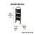 Escalera tubular, plegable, 3 peldaños, Truper 103143 - tienda en línea
