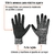 Guantes de nylon recubiertos de nitrilo arenoso, CH, Truper 17063 en internet