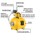 Bomba hidroneumatica 1/2 HP, 50 litros, Pretul 20184 en internet